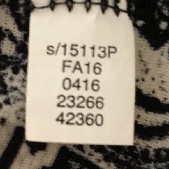 Style & Co. Petite 3/4 Sleeve Button Down Pleated Blouse - Picture 9 of 12